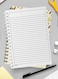 Lowha Spiral Notebook With 60 Sheets And Hard Paper Covers With Your Friends &amp; Rain Design, For Jotting Notes And Reminders, For Work, University, School