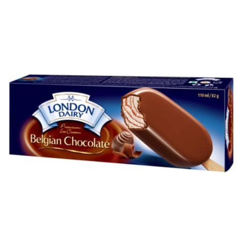 London Dairy Belgian Chocolate Ice Cream Stick 110ml