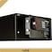 Rubik Hotel Size Safe Box Vault With Digital Pin Code Lock And Back-lit Keypad For Home Business Office Hotel Room Suitable For Cash Money Documents 14in Laptop Tablets Camera Jewelry Passports
