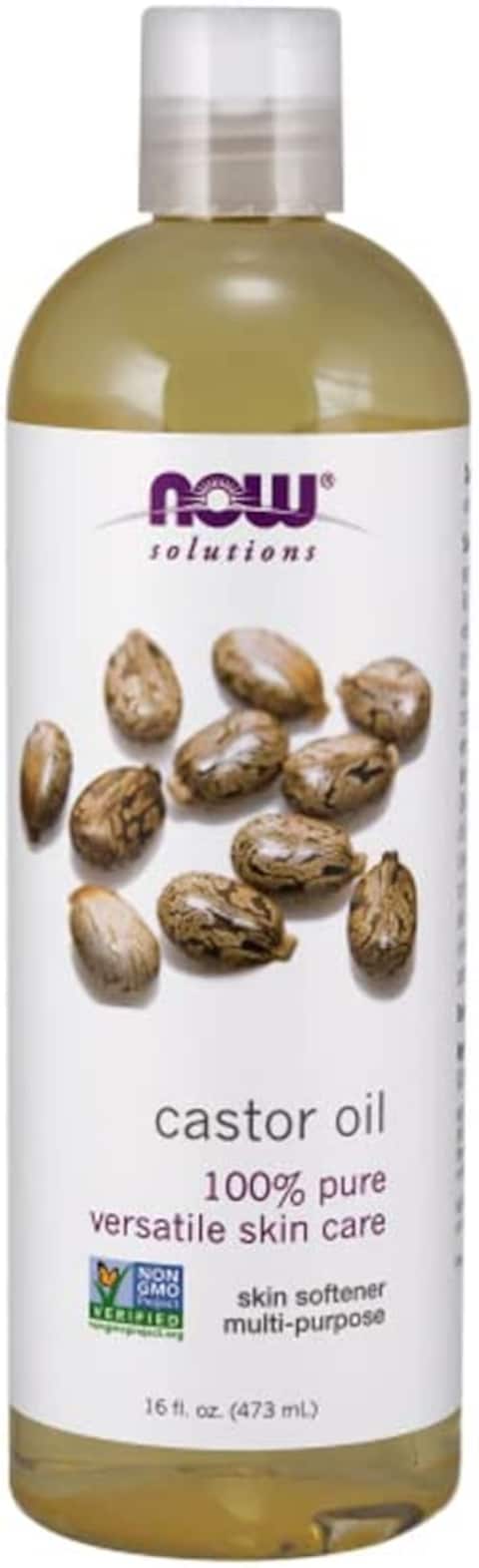 Now Solutions Castor Oil 16 Oz 100% Pure
