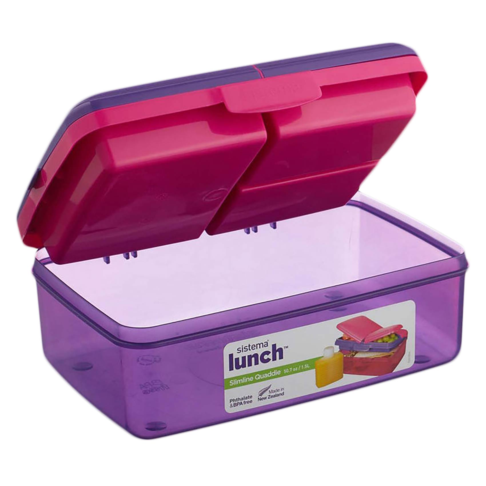 Sistema Lunch Box Slimline Quaddie 1.5 Liter product thumbnail 3