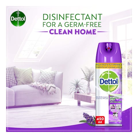 Dettol Anti-Bacterial Disinfectant Spray 450ml