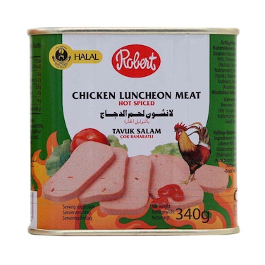 روبيرت لانشون لحم الدجاج بالتوابل الحارة 340غ