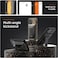 VRS Design Damda Glide Hybrid for iPhone 15 PRO case cover wallet [Semi Automatic] slider Credit card holder Slot [3-4 cards] &amp; Kickstand - Black Groove