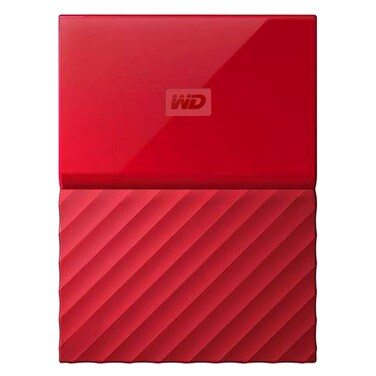 Western Digital My Passport Portable External Hard Drive 4TB Red