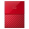 Western Digital My Passport Portable External Hard Drive 4TB Red