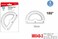 Motarro Plastic Protractor Pack 5( MI048-3)