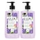 Lux Botanicals Perfumed Hand Soap With Fig Extract And Geranium Oil Purple 250ml Pack of 2