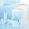 Mini Makeup Beauty Fridge, 8L Portable Cosmetic Refrigerator, Makeup Mirror Skincare Fridge with LED Light, Quiet, Cooler/Warmer Fridge