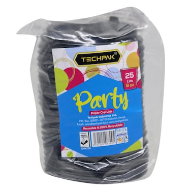 TECHPAK LIDS FOR PAPER CUPS 8OZ S/M