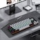 HXSJ 68 Keys Cool Backlight Mechanical Wired Keyboard (V800 Grey)