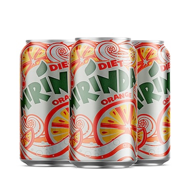 Mirinda Diet Can 4X330ML