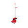 Parex Broom With Dust Pan - Red