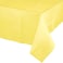 Creative Converting- Touch Of Color Mimosa Plastic Lined Tablecover 54in X 108in< >Mimosa< >
