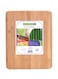 Royalford Wooden Cutting Board Brown 38x30x1.8centimeter