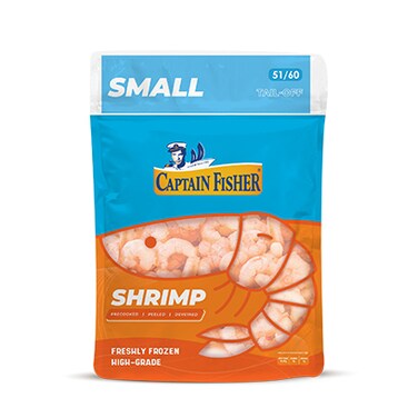 Captain Fisher Shrimps Small 400GR