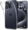 Spigen Liquid Crystal designed for iPhone 15 Pro case cover - Crystal Clear