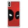 Loud Universe-Phone Case Dead Pool iPhone X Case Transparent edge Dead Pool Mask eyes Transparent edge iPhone X Cover