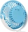 Fitto Battery Operated Clip on Stroller Fan, Portable Mini Desk Fan, Rechargeable, Blue