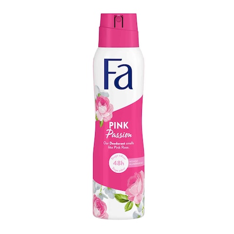 Buy Fa Pink Passion Deodorant Spray, 150ML in Saudi Arabia