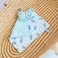 Milk&amp;Moo Security Blanket, Oeko Tex Certified 100%Cotton Baby Lovey, Ultra Soft Baby Comforter For New Borns, Soothing Blanket, Snuggle Toy, Suitable From Birth