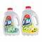 Feba Dishwashing Liquid, Lemon, 4 kg + Dishwashing Liquid, Green Lemon - 3 kg