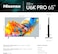 شاشة هايسنس  Hisense ذكية 65 بوصة فئة QLED ، بنظام فيدا , دولبي فيجن HDR , وبلوتوث , ووفاي فاي، تصميم جديد 2024 ،  65U6KPRO موديل (  2 USB - 3 HDMI )