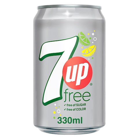 7 Up Free Soft Drink can - 320 ml
