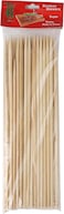 Royalford Bbq Round Skewers- Rf11687 Bamboo Skewers Perfect For Indoor, Camping, Hiking And Other Outdoor Entertainment For Grilling Meat, Fish, Vegetables, Chicken, Etc Strong And Sturdy Brown.