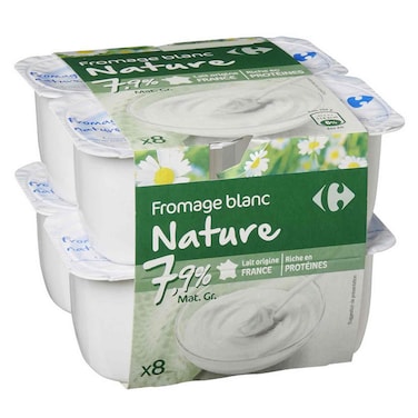 Carrefour Fresh Soft Cheese 40% Fat 100g&times;8