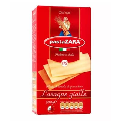 Pasta Zara 112 Lasagne Gialle 500g