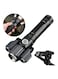 Sunshine - Electric LED Torch With 3 Head Black 14.6centimeter