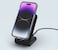 National Geographic Dual Coil Fast Wireless Stand Charger 15W - Black