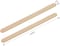 Wooden Craft Sticks 4.5 inches Popsicle Sticks for Ice Cream, Lollipop, Waxing, Resin Stirring, Kids Art Supplies (50 Pieces)