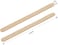 Wooden Craft Sticks 4.5 inches Popsicle Sticks for Ice Cream, Lollipop, Waxing, Resin Stirring, Kids Art Supplies (50 Pieces)