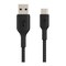 Belkin CAB002BT1MBK Boost Charge Braided USB-C to USB-A Cable - 1 M - Black
