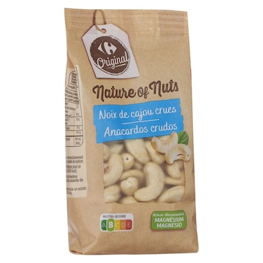Carrefour Original Nature of Nuts Raw Cashew Nuts 200g