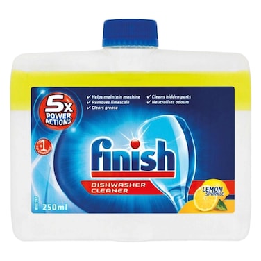Finish Lemon Sparkle Dishwasher Cleaner 250Ml
