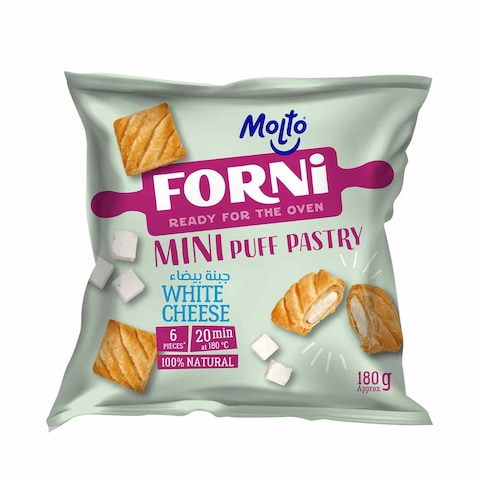 Molto Forni Puff Pastry Cheese - 30 gm - 6 Pieces