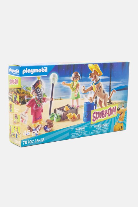 Playmobil Scooby-Doo Adventure Witch Doctor Green, Blue Combo