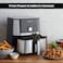 Instant Vortex Air Fryer, 3.8 L (4-Quart), 6 One-Touch Cooking Programs, Digital Touchscreen, Large Square Non-Stick Fryer Basket, INP-140-3132-01-GC, Stainless Steel
