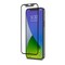 Moshi iVisor Anti Glare Apple iPhone 12 / 12 Pro Screen Protector - Edge-to Edge Screen Protection, 2x Stronger than Glass, Anti Scratches Anti Shatter, Easy Install  - Matte w/ Black Frame