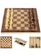 Generic Wooden Chess Board Game Set