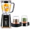 Kenwood Blender Smoothie Maker 500W 1.5L With Grinder Mill, Chopper Mill, Ice Crush Function BLP15.360BK, Black