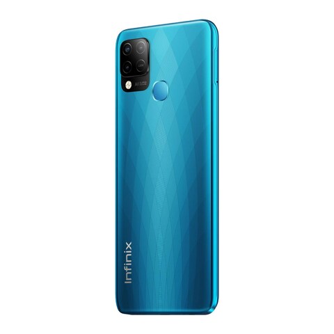 Infinix HOT 10S Dual Sim - 6.82-inch, 128GB, 4GB RAM, 4G - Heart of Ocean