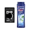 Clear Deep Clean Anti Dandruff Shampoo - 600 ml + Axe Black Pocket Spray - 17 ml