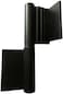 AL ARQAM Light Aluminium door hinges 2 Black color 60mm