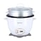 Krypton 700W 1.8 L Rice Cooker With Steamer, Non-Stick Inner Pot, Automatic Cooking, Easy Cleaning, High-Temperature Protection - Make Rice &amp; Steam Healthy Food &amp; Vegetables