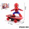 Generic - Spiderman Toy With Stunt Skateboard