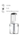 Alsaif-Elec Electric Multipurpose Chopper For Perfect And Quick Chopping 0.5L 250W S65 White/Black/Clear
